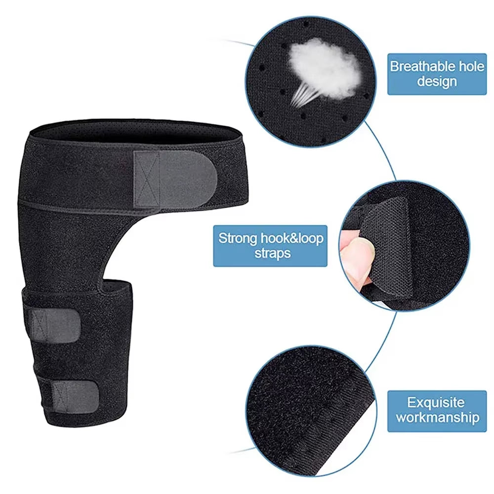ReliefWrap Pro™ – Groin & Thigh Compression Support for Fast Recovery and Pain Relief