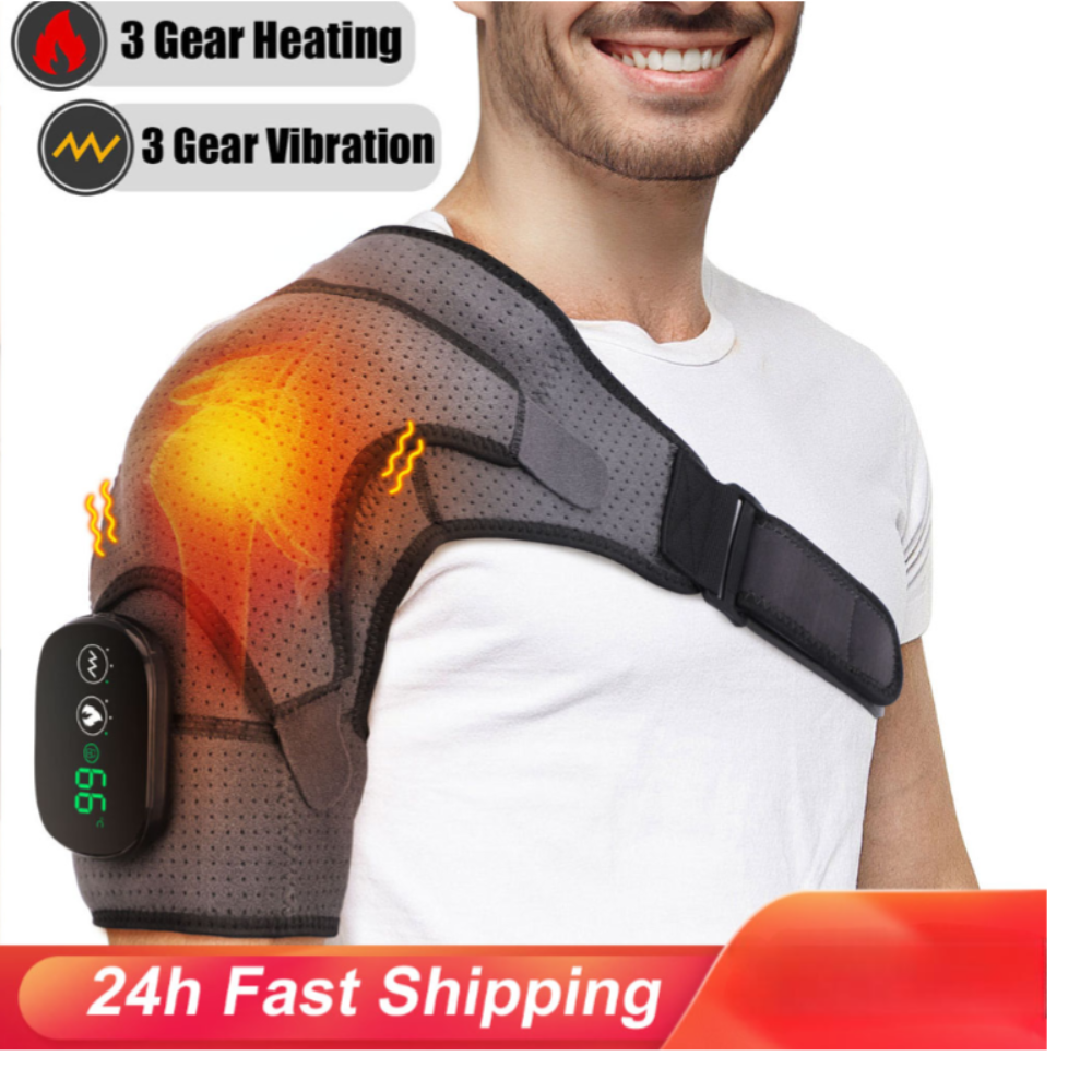 ThermaRelief™ – Electric Heated Shoulder & Knee Massager