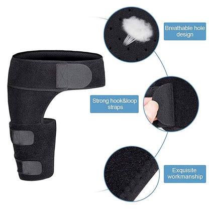 ReliefWrap Pro™ – Groin & Thigh Compression Support for Fast Recovery and Pain Relief