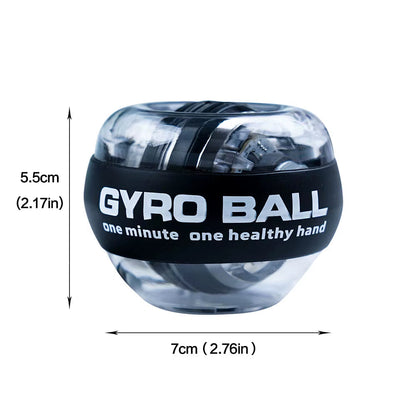 GyroForce™ LED Power Wrist Ball – Light Up Your Strength, Anywhere, Anytime