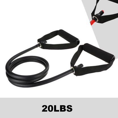 FlexTone™ – Elastic Resistance Bands for Full-Body Training (10-30LB)