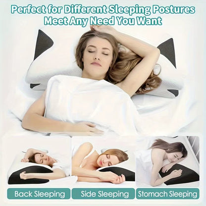 CloudCradle™ Ergonomic Snack Pillow – Sleep Sweet, Dream Deep