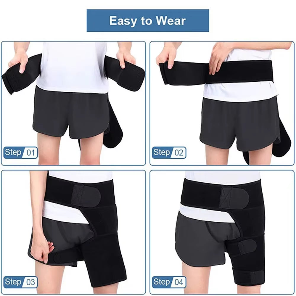 ReliefWrap Pro™ – Groin & Thigh Compression Support for Fast Recovery and Pain Relief