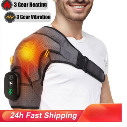 ThermaRelief™ – Electric Heated Shoulder & Knee Massager